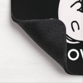 Rpg Gamer Cats Side Quest Funny Nerd D20 Dice Game Mousepad (Ecke)