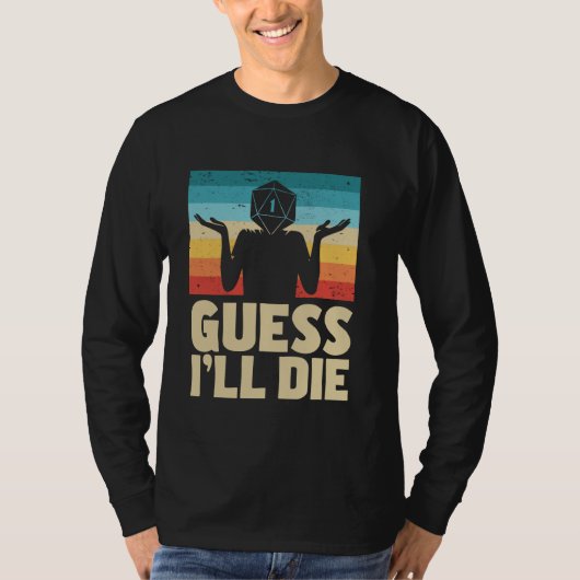 Rpg Gamer Gaming Tabletop T-Shirt (Vorderseite)