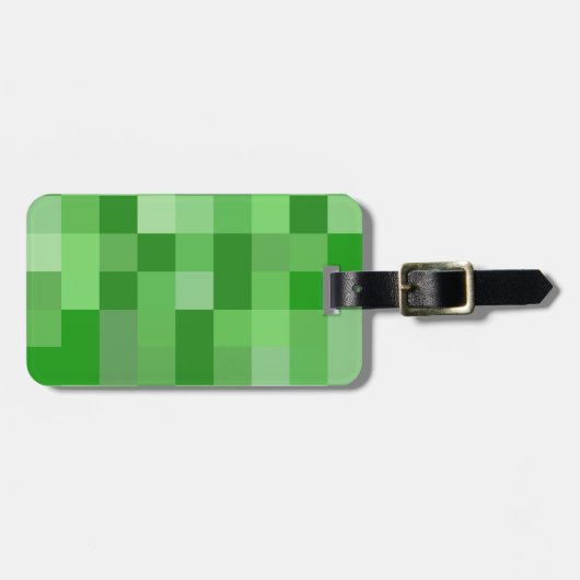 RPG-Gamer-Pixelmuster Gepäckanhänger (Vorderseite horizontal)