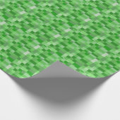 RPG-Gamer-Pixelmuster Geschenkpapier (Ecke)