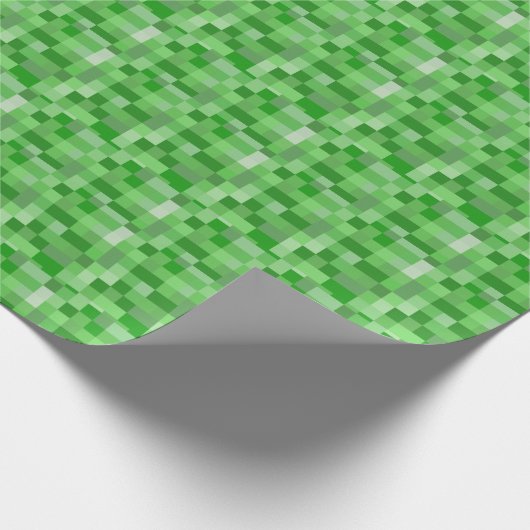 RPG-Gamer-Pixelmuster Geschenkpapier (Ecke)