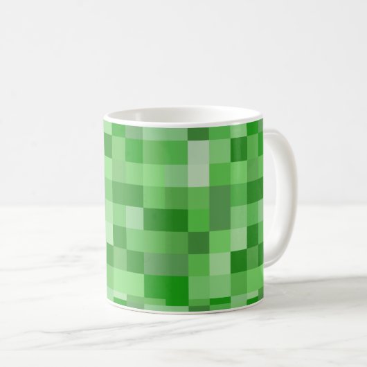 RPG-Gamer-Pixelmuster Kaffeetasse (VorderseiteRechts)