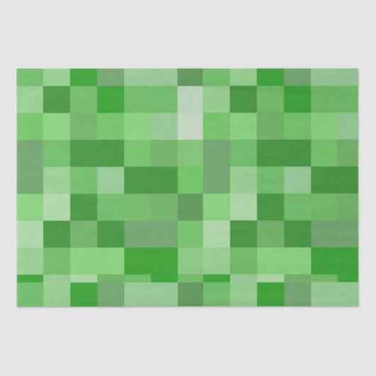 RPG-Gamer-Pixelmuster Seidenpapier (Vorderseite)