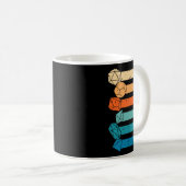 Rpg Gamer Retro Role Playing Game Men Boys Kaffeetasse (VorderseiteRechts)
