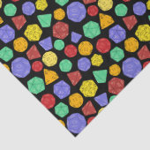 RPG Gaming Dice, Board, Fantasy Games Gemustert Seidenpapier (Detail)