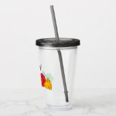 RPG Gaming Dice, Board, Fantasy Games Personalisie Acryltrinkbecher (Links)