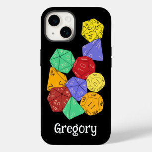 RPG Gaming Dice, Board, Fantasy Games Personalisie Case-Mate iPhone 14 Hülle