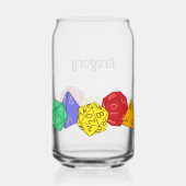 RPG Gaming Dice, Board, Fantasy Games Personalisie Dosenglas (Rückseite)