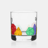RPG Gaming Dice, Board, Fantasy Games Personalisie Whiskyglas (Rechts)