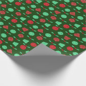 RPG Gaming Dice, Board, Fantasy Games Weihnachten Geschenkpapier (Ecke)