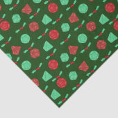 RPG Gaming Dice, Board, Fantasy Games Weihnachten Seidenpapier (Detail)