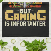 rpg Gaming ist wichtig Geschirrtuch (Gefaltet)