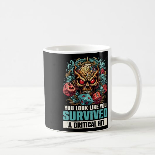 Rpg Gaming Role Playing D20 Tabletop Games Funny R Kaffeetasse (Rechts)