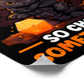 Rpg Gaming Role Playing D20 Tabletop Games Funny R Poster (Ecke)