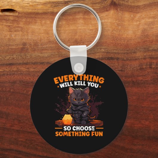 Rpg Gaming Role Playing D20 Tabletop Games Funny R Schlüsselanhänger (Vorderseite)