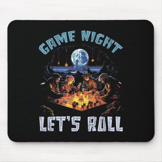 Rpg Gaming Rollenspiel D20 Brettspiele Lustig R Mousepad (Vorne)