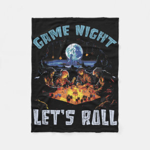 Rpg Gaming Rollenspiel D20 Tischspiele Lustig R Fleecedecke
