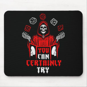 Rpg Gaming-Skelett, das du sicherlich ausprobieren Mousepad