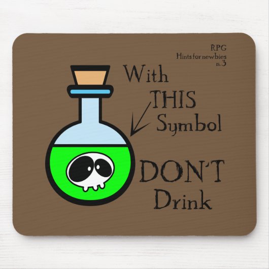 RPG Hint Mousepad (Vorne)