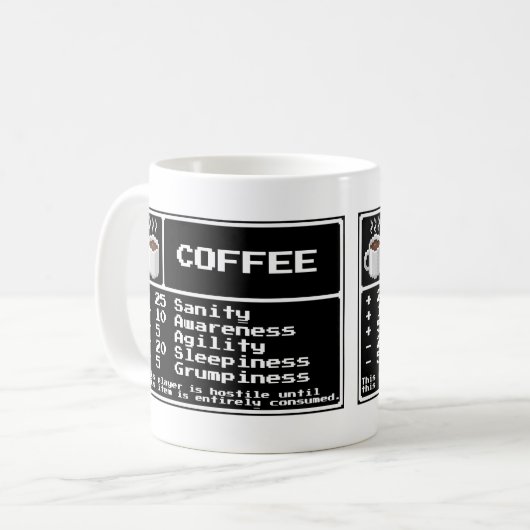 RPG-Item-Kaffee-Tasse Kaffeetasse (Vorderseite Links)