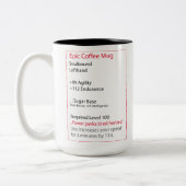 RPG-Kaffee-Tasse Zweifarbige Tasse (Links)