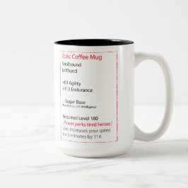 RPG-Kaffee-Tasse Zweifarbige Tasse