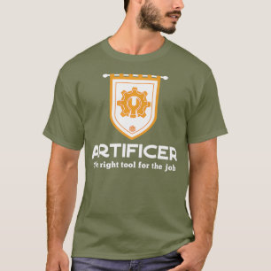 RPG-Klassenrechtstool für Artifiker für den Job T-Shirt