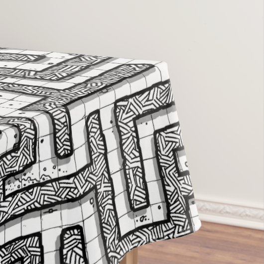 RPG Labyrinth Table Cloud Tischdecke (Beispiel)