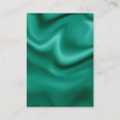 RPG-Leuchten | Aquamarine Grüne Fantasieübersicht Begleitkarte (Rückseite)