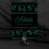 RPG-Leuchten | Aquamarines Green Fantasy Tabletop Tischnummer