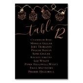 RPG-Leuchten | Copper Fantasy Tabletop Gast Name Tischnummer (Rückseite)