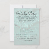 RPG-Leuchten | Emerald Fantasy Tabletop Gamer Entr RSVP Karte (Vorderseite)