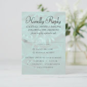 RPG-Leuchten | Emerald Fantasy Tabletop Gamer Entr RSVP Karte (Stehend Vorderseite)