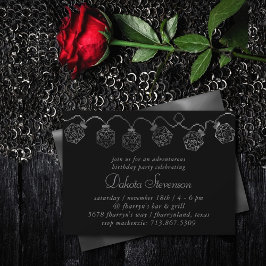 RPG-Leuchten | Fantasy Retro Tabletop PnP Gamer Di Einladung