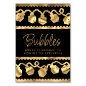 RPG-Leuchten | Gold Fantasy Tabletop Gamer Custom Tischnummer (Rückseite)