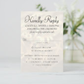 RPG-Leuchten | Gold Fantasy Tabletop Gamer Entree RSVP Karte (Stehend Vorderseite)