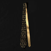 RPG-Leuchten | Gold Fantasy Tabletop PnP Gamer Dic Krawatte