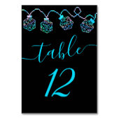 RPG-Leuchten | Holo Fantasy Tabletop PnP Gamer Dic Tischnummer (Vorderseite)