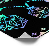 RPG-Leuchten | Holo PnP Tabletop Role Player Willk Poster (Ecke)