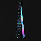 RPG-Leuchten | Holo Retro Tabletop Role Player Diä Krawatte