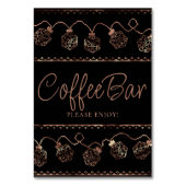 RPG-Leuchten | Kupfer Fantasy Tabletop Gamer Custo Tischnummer (Vorderseite)