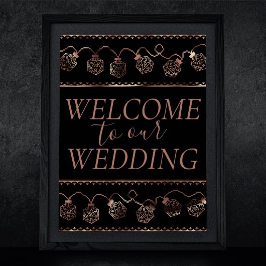 RPG-Leuchten | Kupfer Fantasy Tabletop Gamer Willk Poster