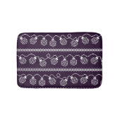 RPG-Leuchten Lila | Fantasy Tabletop Gamer Dice Badematte (Vorderseite)