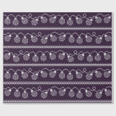 RPG-Leuchten Lila | Fantasy Tabletop Gamer Dice Geschenkpapier (Flach)