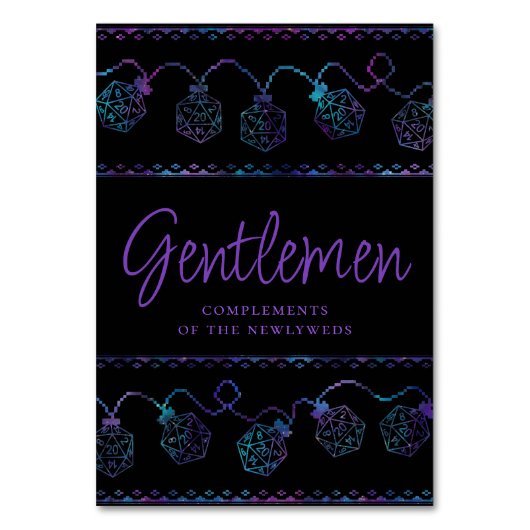 RPG-Leuchten | Nebula Fantasy Tabletop Gamer Custo Tischnummer (Rückseite)