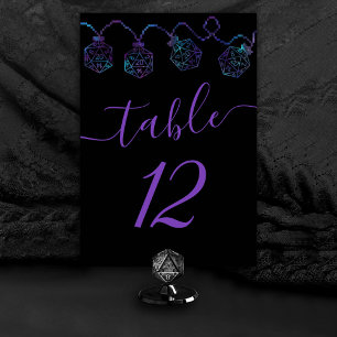 RPG-Leuchten   Nebula Fantasy Tabletop Gamer Dice Tischnummer