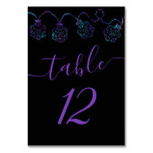 RPG-Leuchten | Nebula Fantasy Tabletop Gamer Dice Tischnummer (Rückseite)