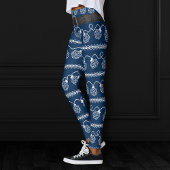 RPG Lights Blau | Fantasy Tabletop Gamer Dice Leggings