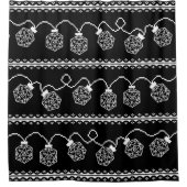 RPG Lights Classic | Fantasy Tabletop Gamer Dice Duschvorhang (Vorderseite)