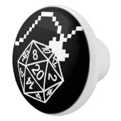 RPG Lights Classic | Fantasy Tabletop Gamer Dice Keramikknauf (Rechts)